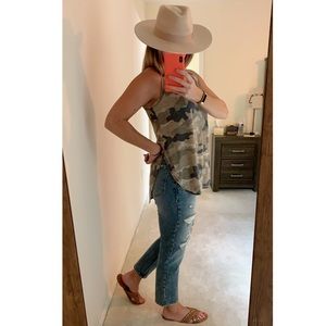 Camo tank top